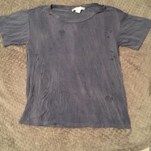 Urban outfitters distressed shirt